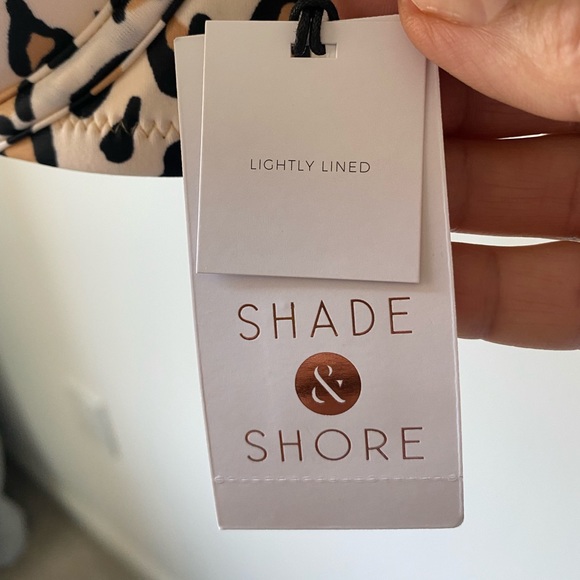 NWT Shade & Shore Animal Print Bikini Top Size 36C - Picture 10 of 10